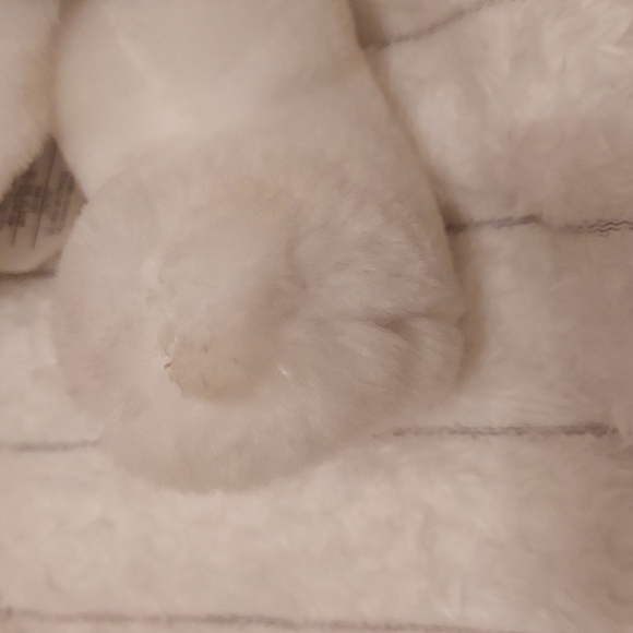 Pooh Bear Pink And White Winter Disney Store Exclusive Stuffy - Picture 3 of 6